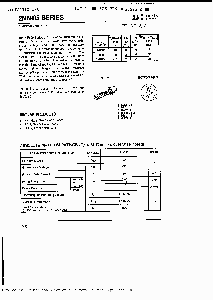 2N6905_1078199.PDF Datasheet