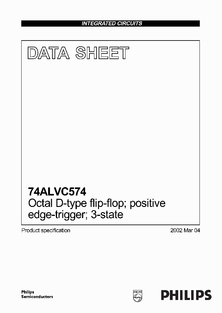 74ALVC574_1660732.PDF Datasheet