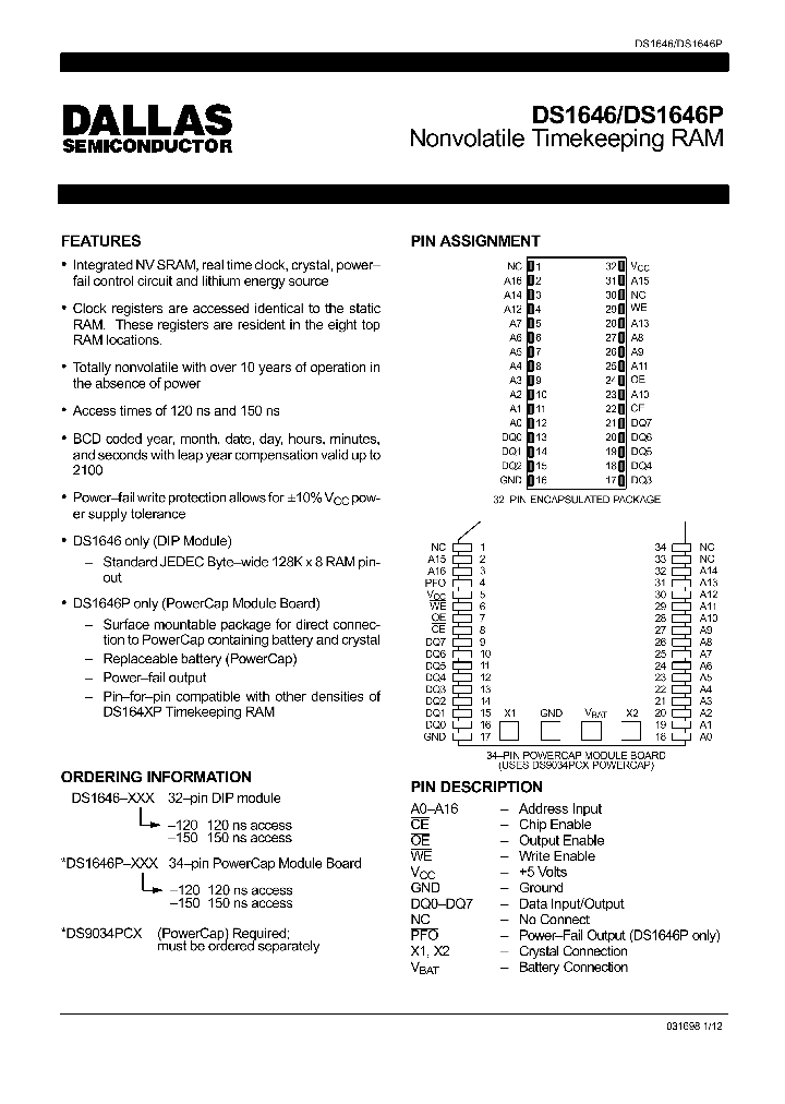 DS1646_1090888.PDF Datasheet