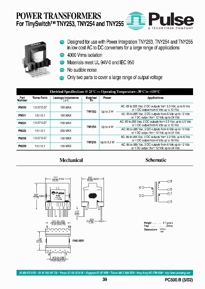 P5008_1108623.PDF Datasheet