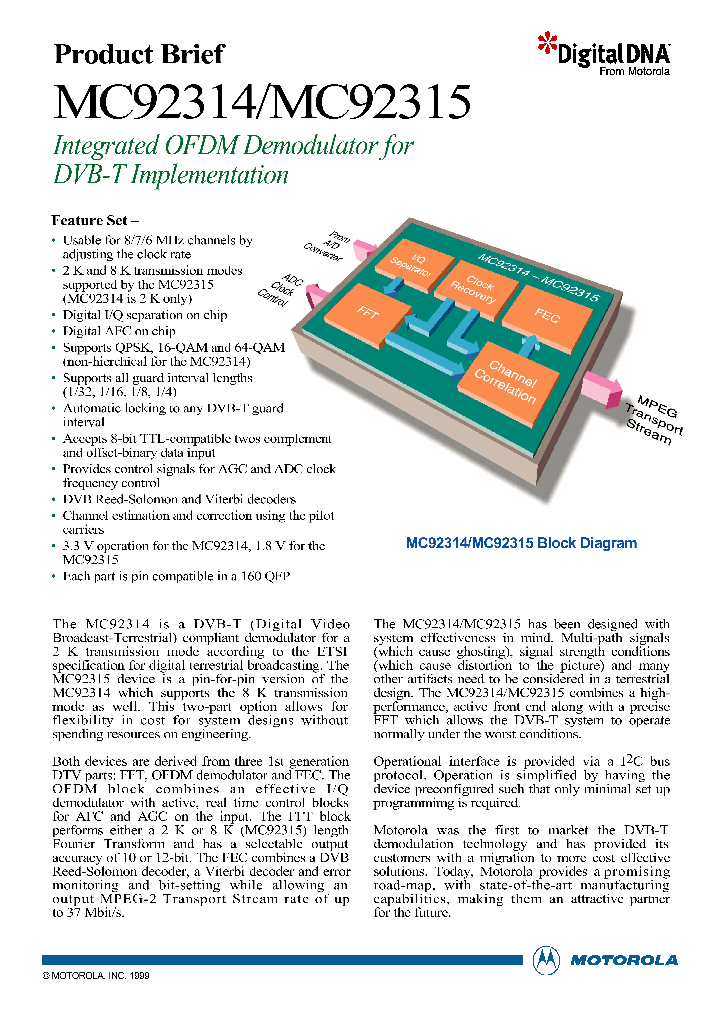 MC92315_1105047.PDF Datasheet