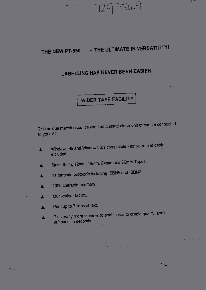 PT-550_1088909.PDF Datasheet