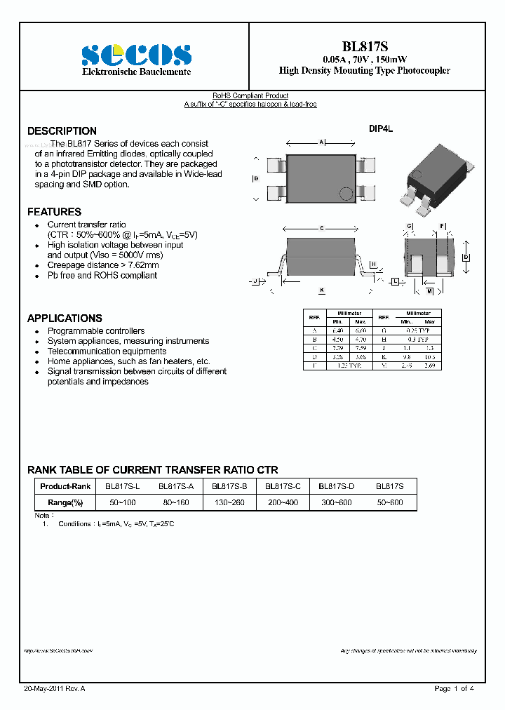 BL817S_1668586.PDF Datasheet