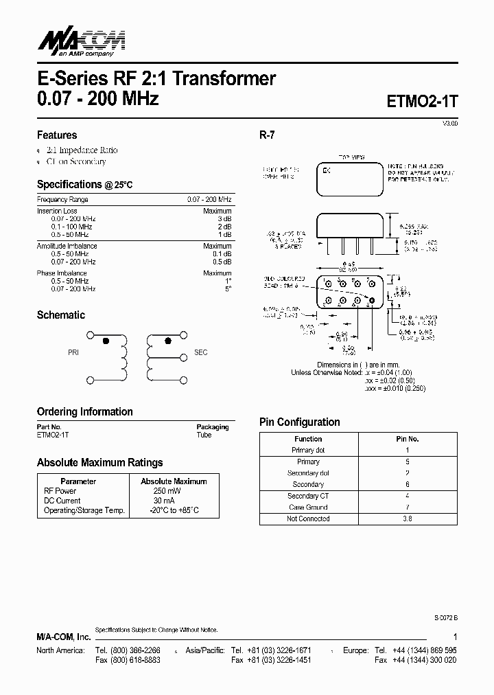 ETMO2-1T_1115257.PDF Datasheet