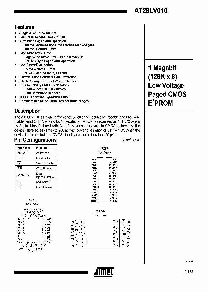 AT28LV010-20_1116354.PDF Datasheet