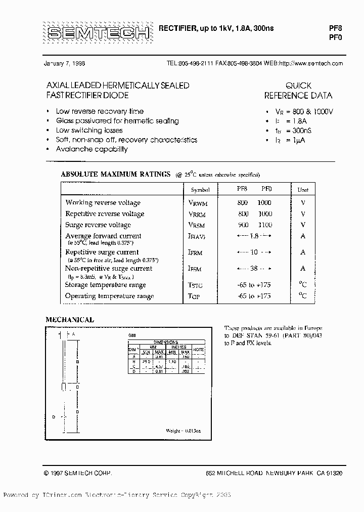 PF8_1116982.PDF Datasheet