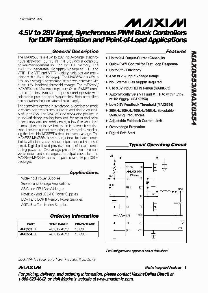 MAX8554_1118189.PDF Datasheet