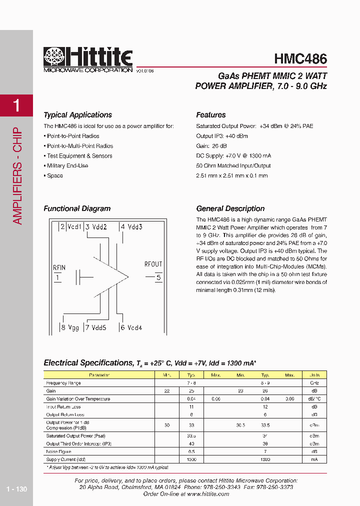 HMC486_1117159.PDF Datasheet