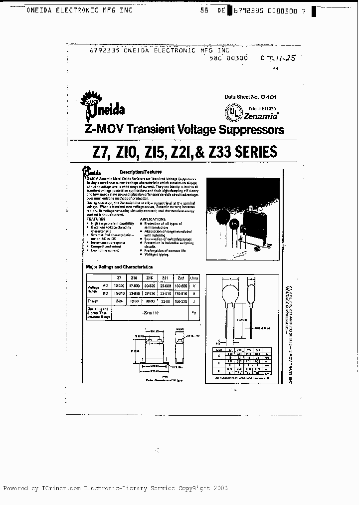 Z7L821_1115535.PDF Datasheet