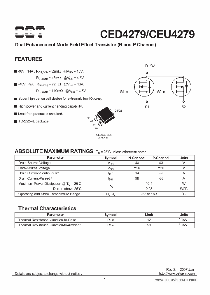 CEU4279_1661655.PDF Datasheet