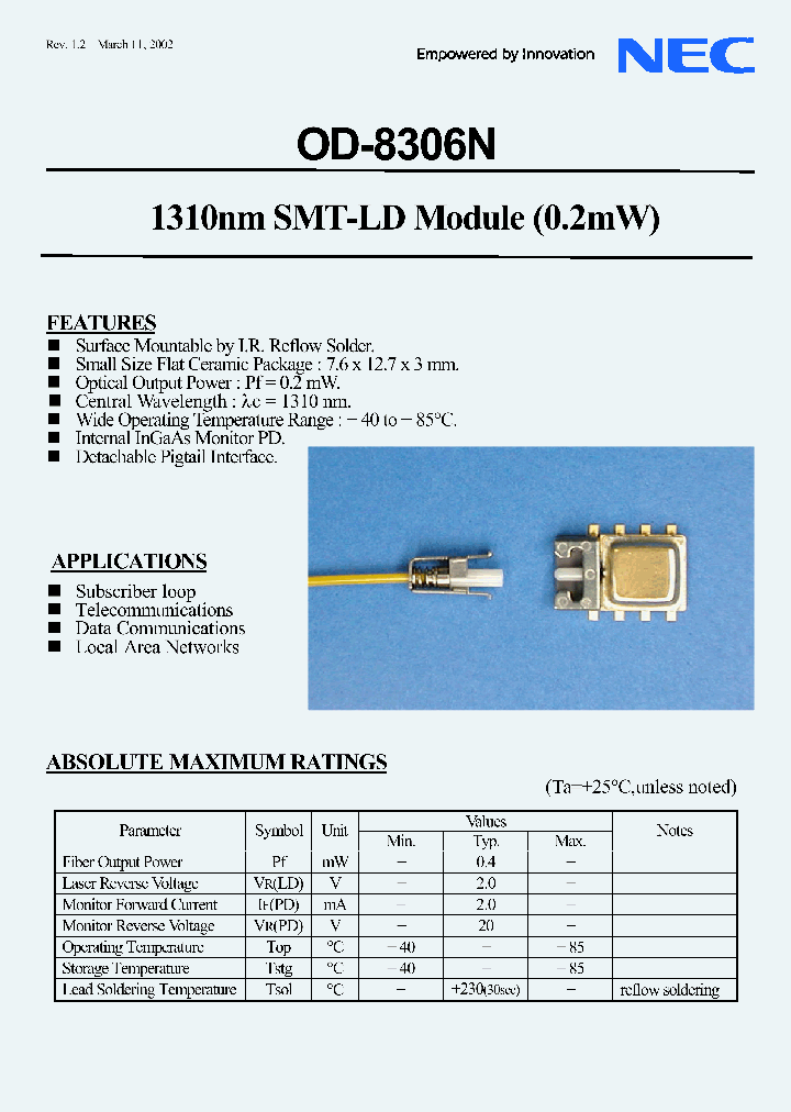 OD-8306N_1115365.PDF Datasheet