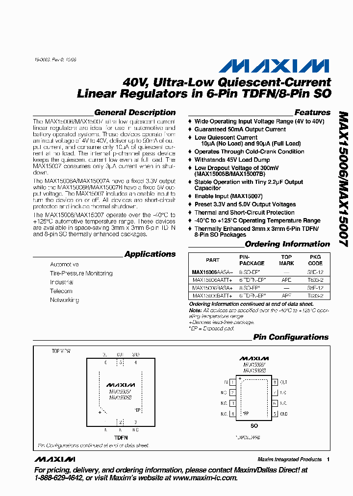 MAX15006A_1119650.PDF Datasheet