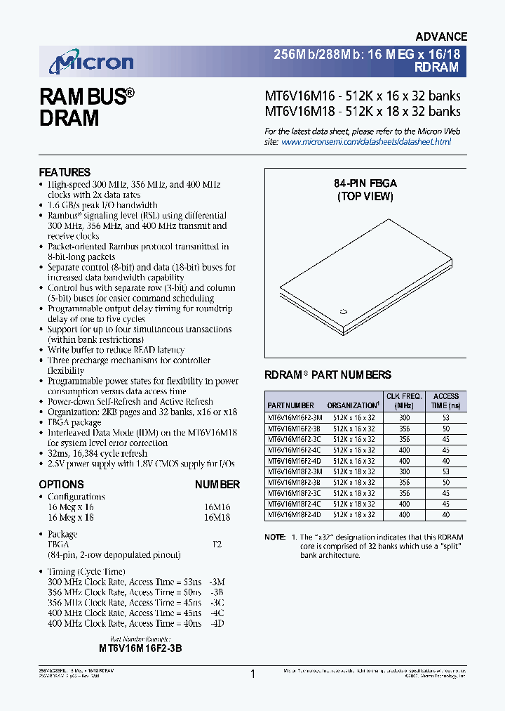 MT6V16M16_1120326.PDF Datasheet