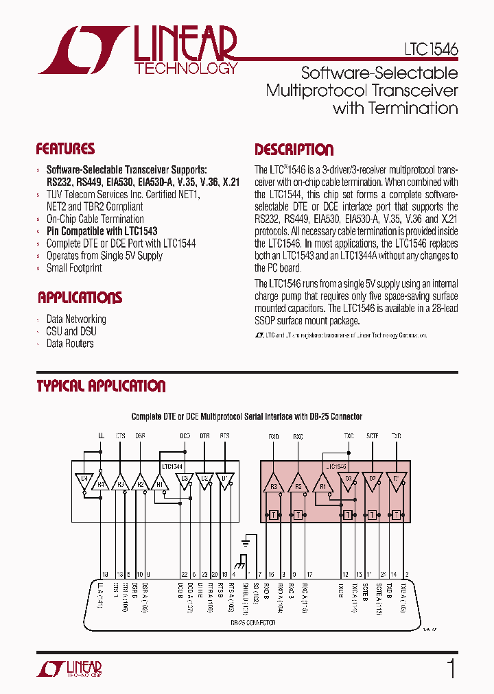 LTC1546_1115078.PDF Datasheet