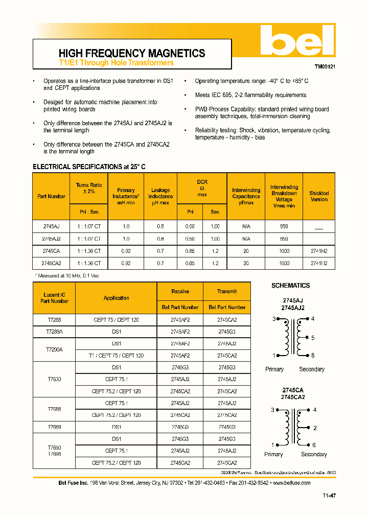 2745AJ_1119106.PDF Datasheet