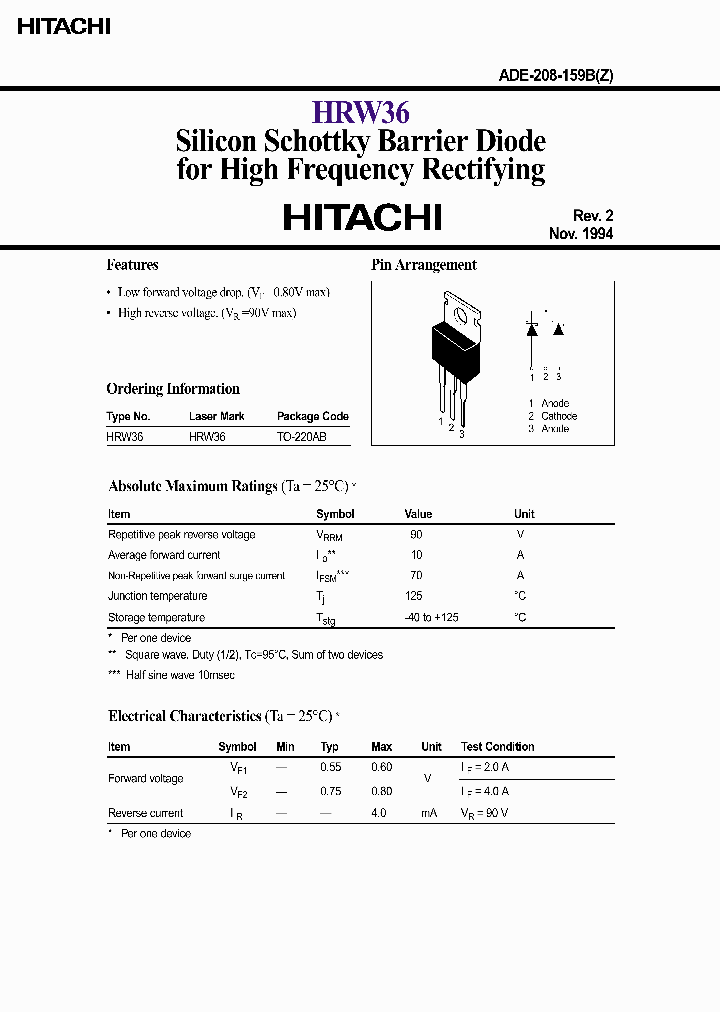 HRW36_1122424.PDF Datasheet