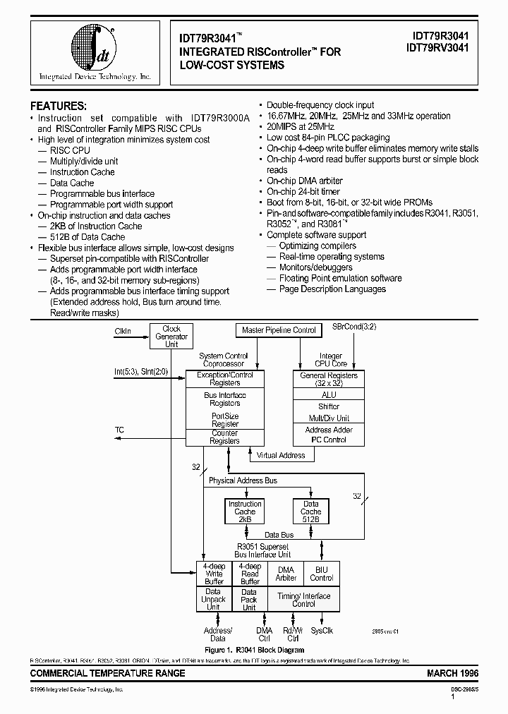 IDT79RV3041_1121617.PDF Datasheet