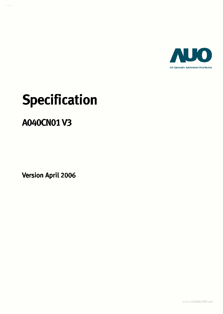 A040CN01V3_1664431.PDF Datasheet
