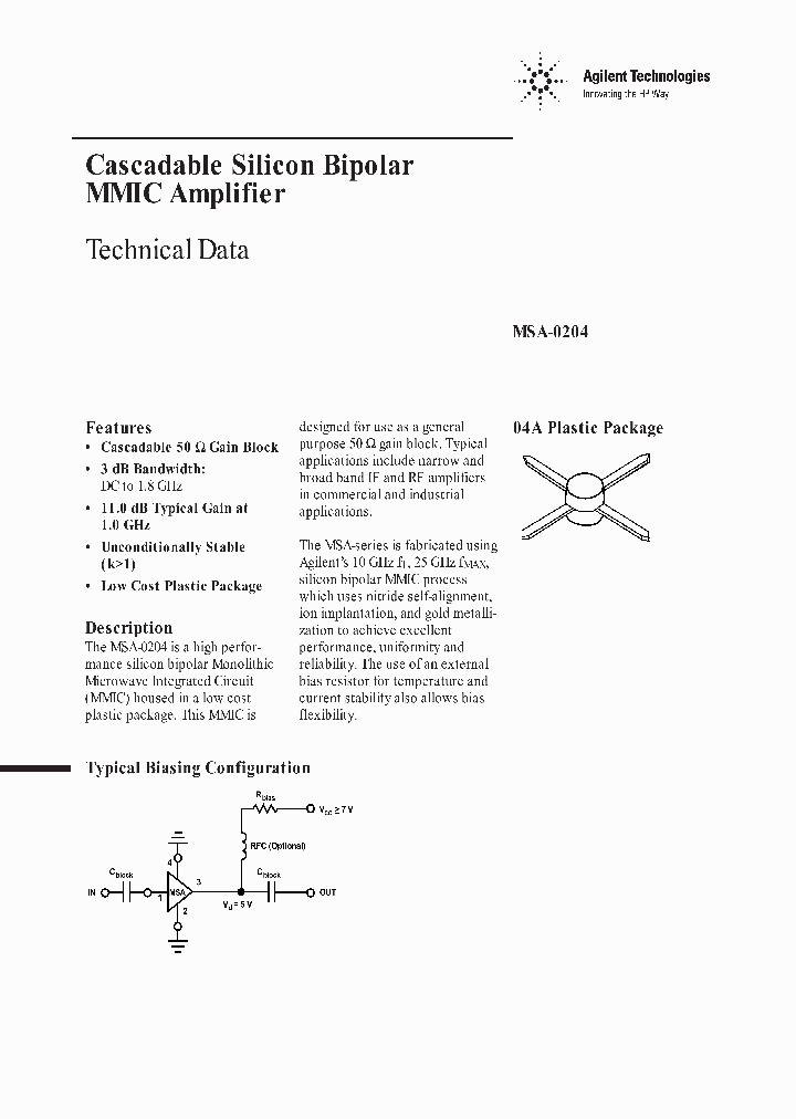 MSA-0204_1123506.PDF Datasheet