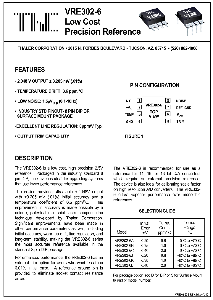 VRE3025LD_1122876.PDF Datasheet
