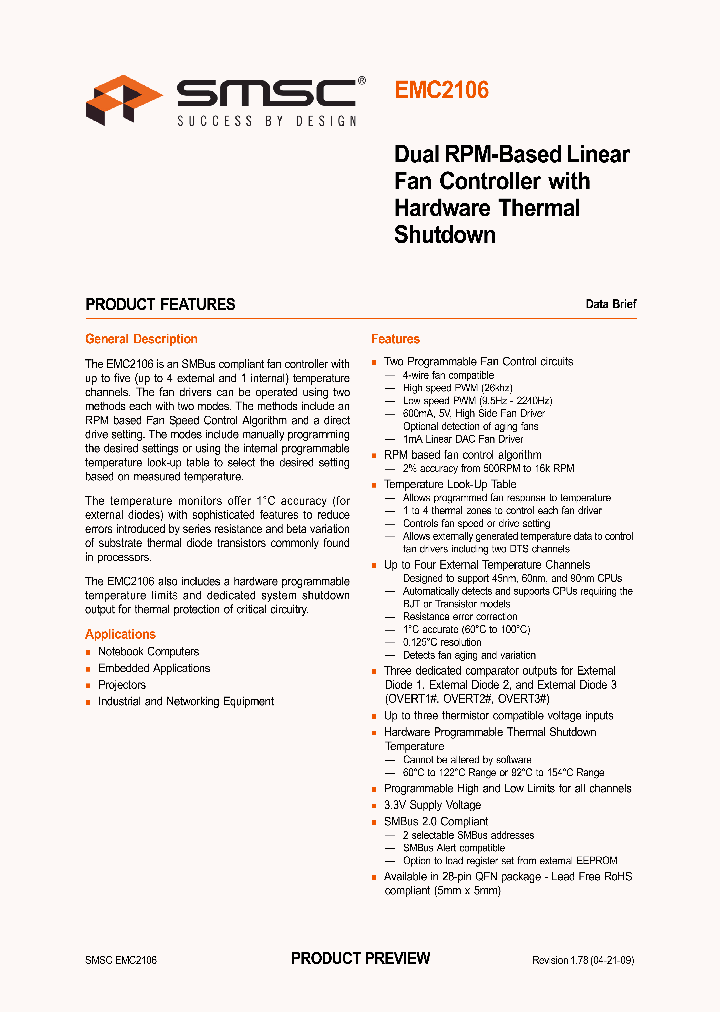 EMC2106-DZK-TR_1129263.PDF Datasheet