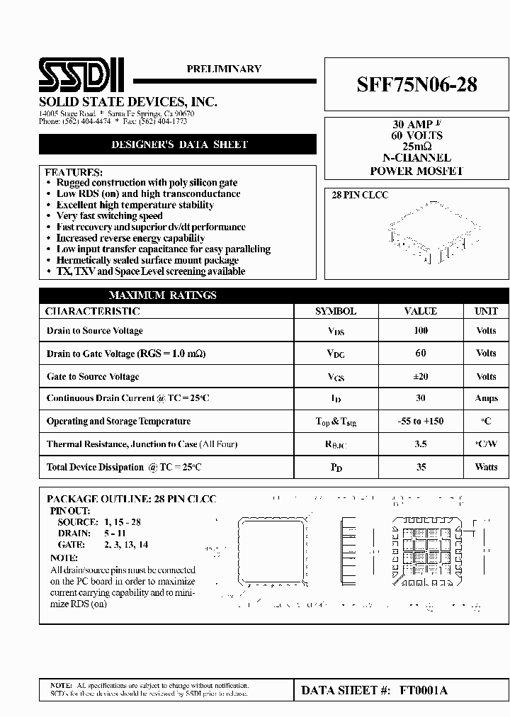 SFF75N06-28_1129146.PDF Datasheet