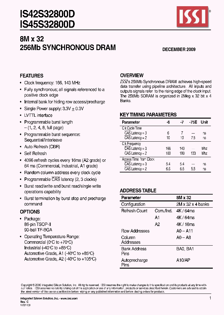 IS42S32800D-75EB_1134231.PDF Datasheet
