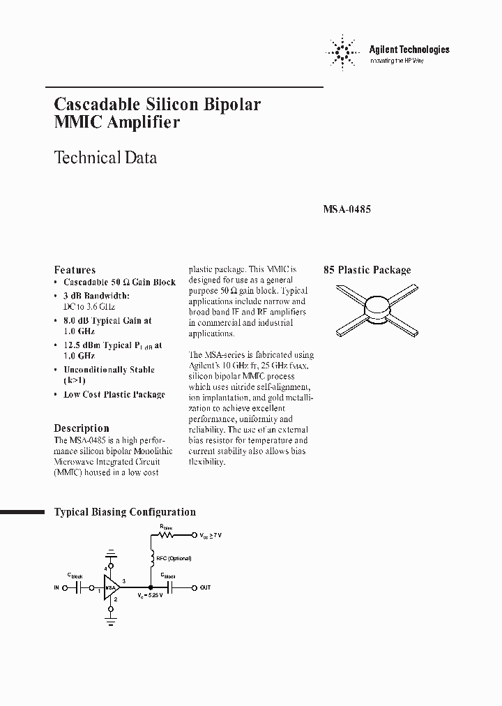 MSA-0485_1123527.PDF Datasheet