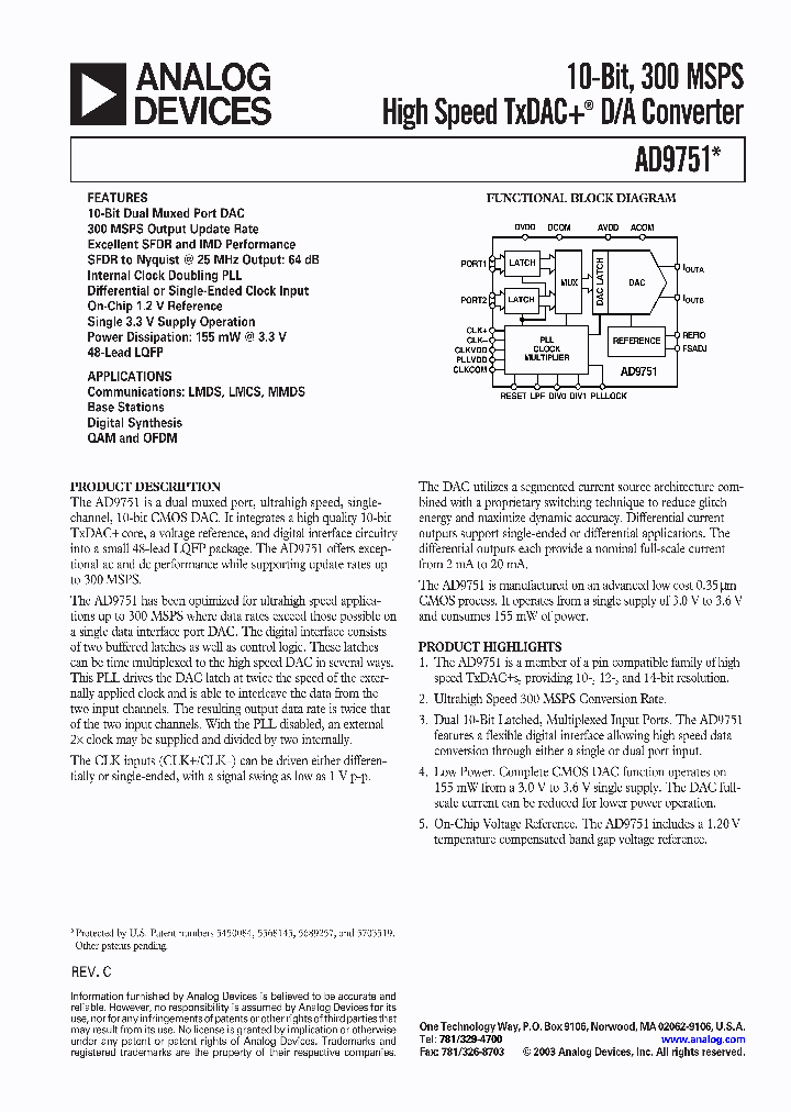 AD9751-EB_1682516.PDF Datasheet