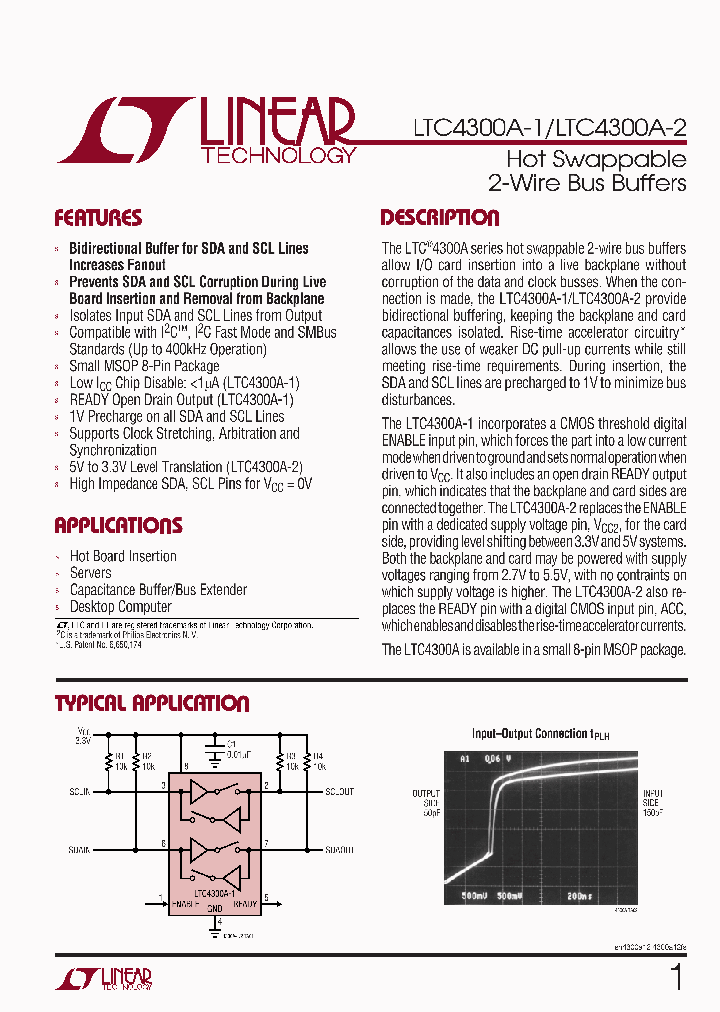 LTC4300A-2IMS8_1132967.PDF Datasheet