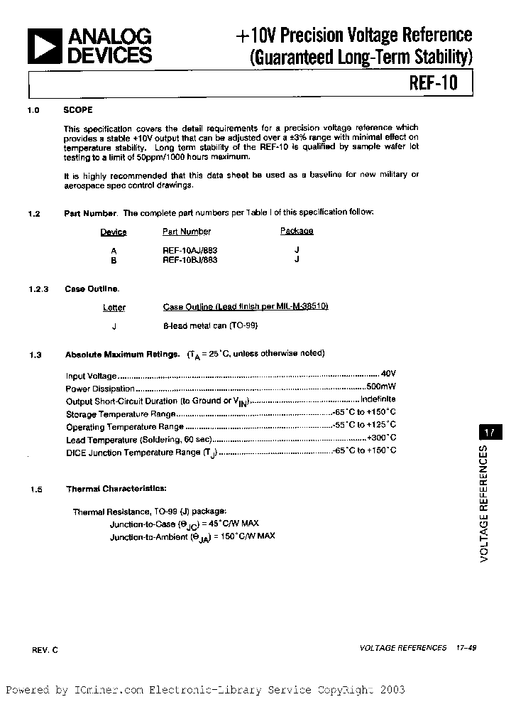 REF10AJ883_1133410.PDF Datasheet