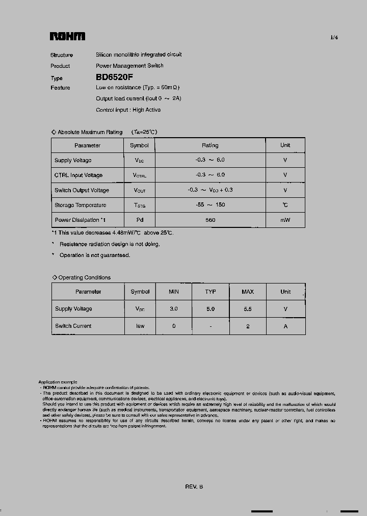 BD6520F-E2_1134735.PDF Datasheet