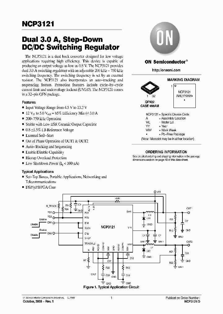 NCP3121MNTXG_1684266.PDF Datasheet