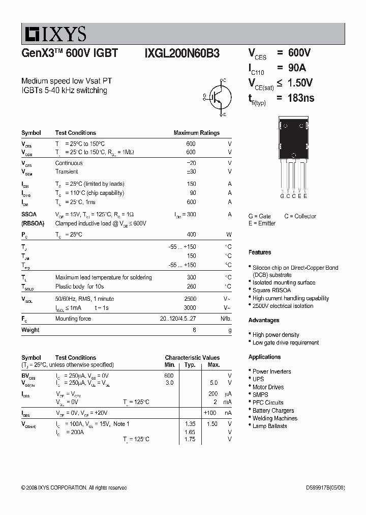 IXGL200N60B3_1685114.PDF Datasheet