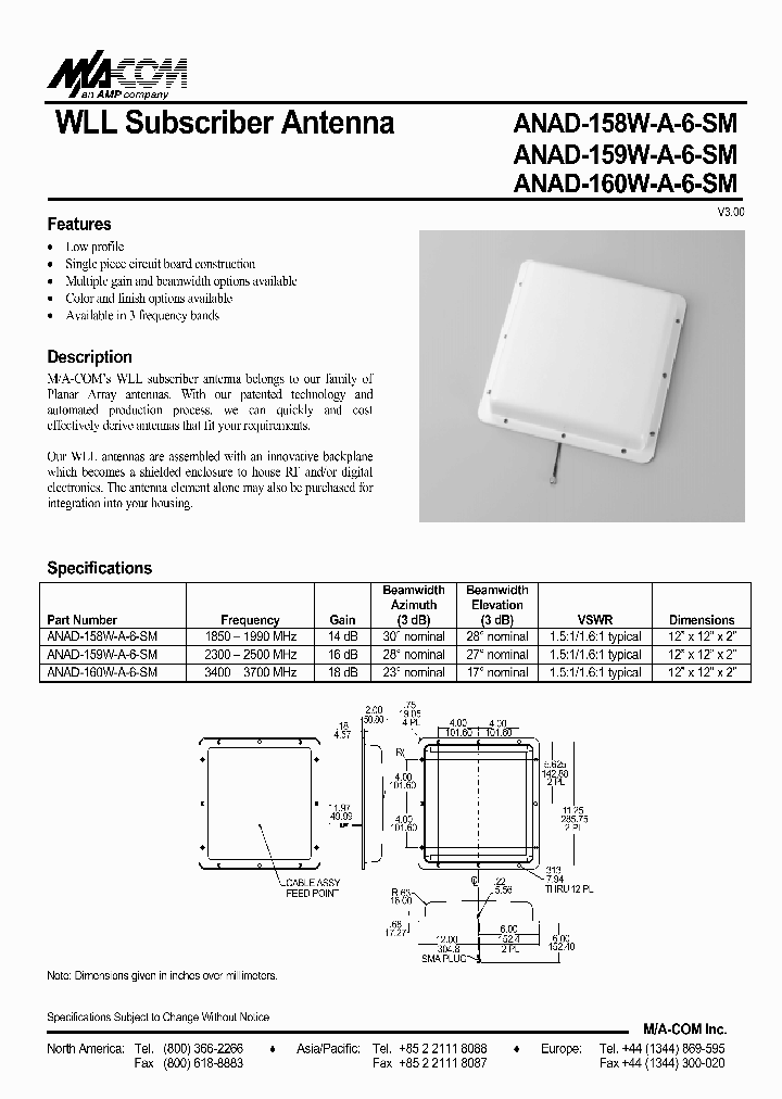 ANAD-160W-A-6-SM_1139268.PDF Datasheet