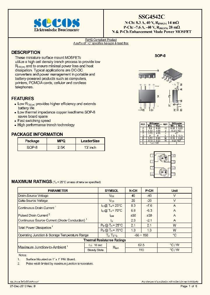 SSG4542C_1684993.PDF Datasheet