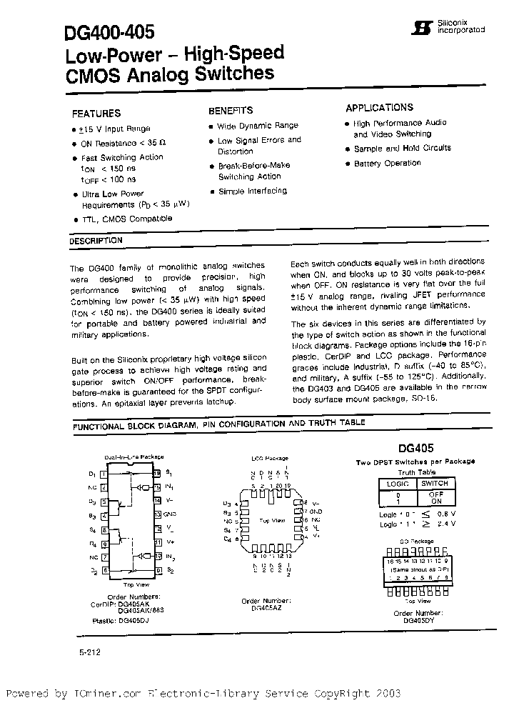 DG400AK883_1133403.PDF Datasheet