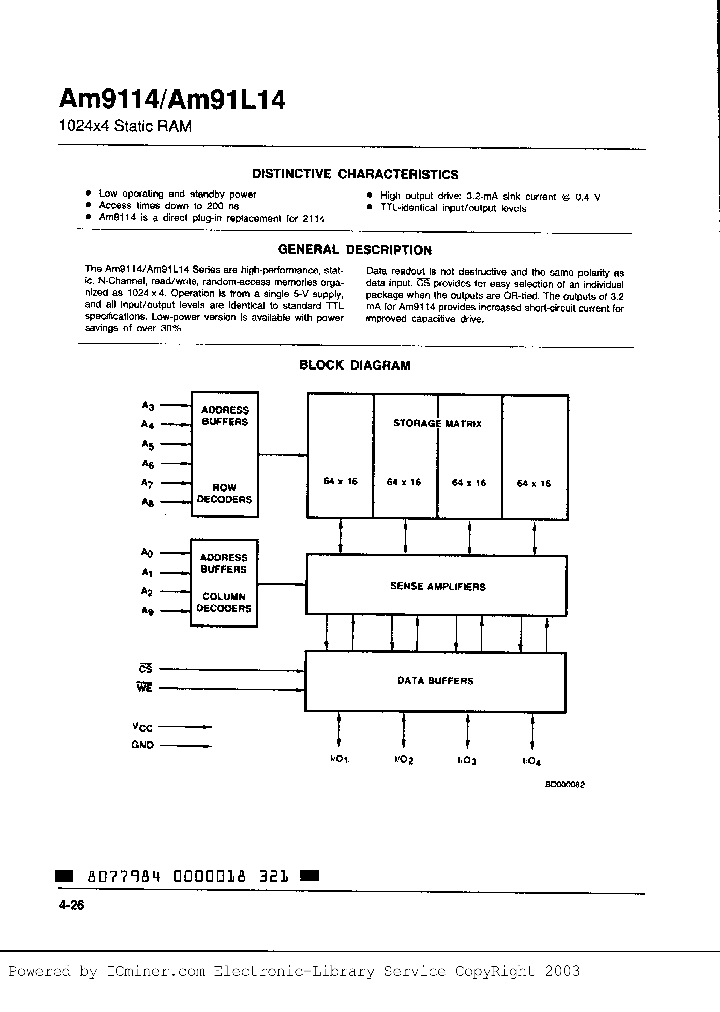 AM9114CDCB_1152816.PDF Datasheet