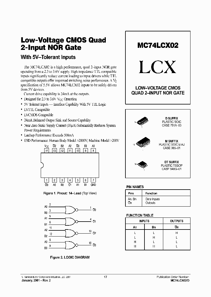 MC74LCX02-D_1690208.PDF Datasheet