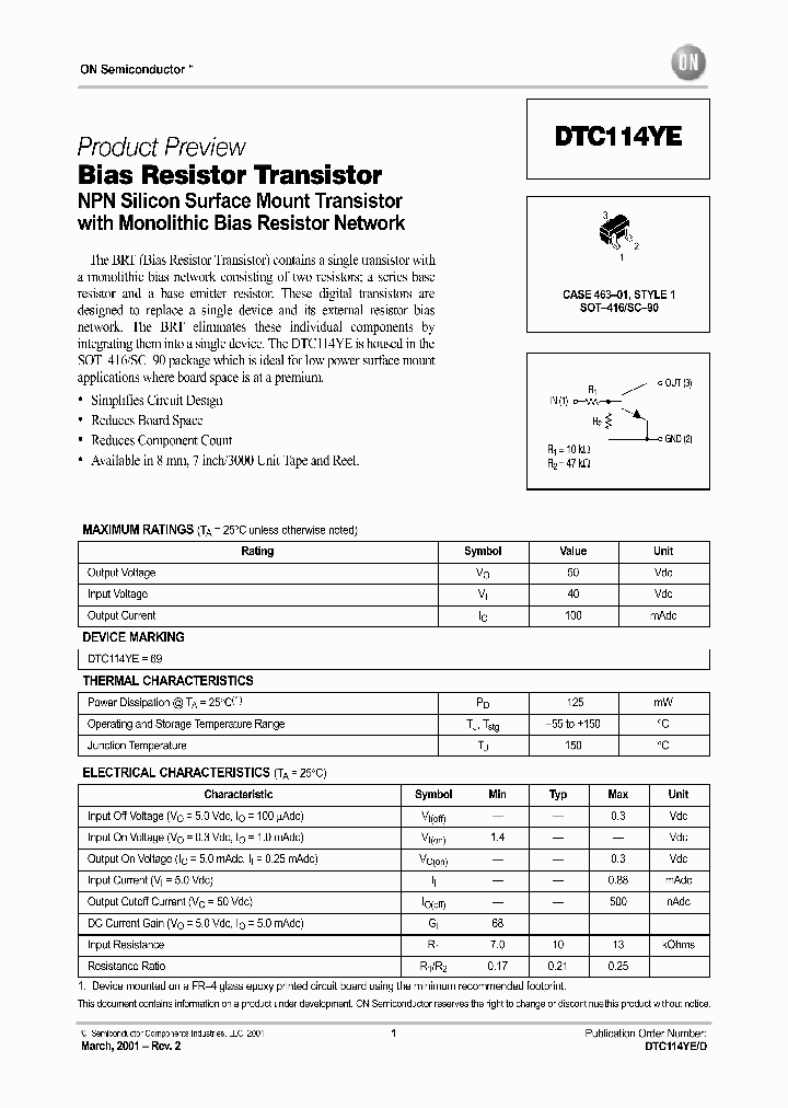 DTC114TED_1169225.PDF Datasheet