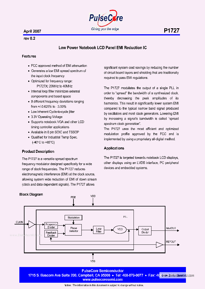 P1727_1689401.PDF Datasheet