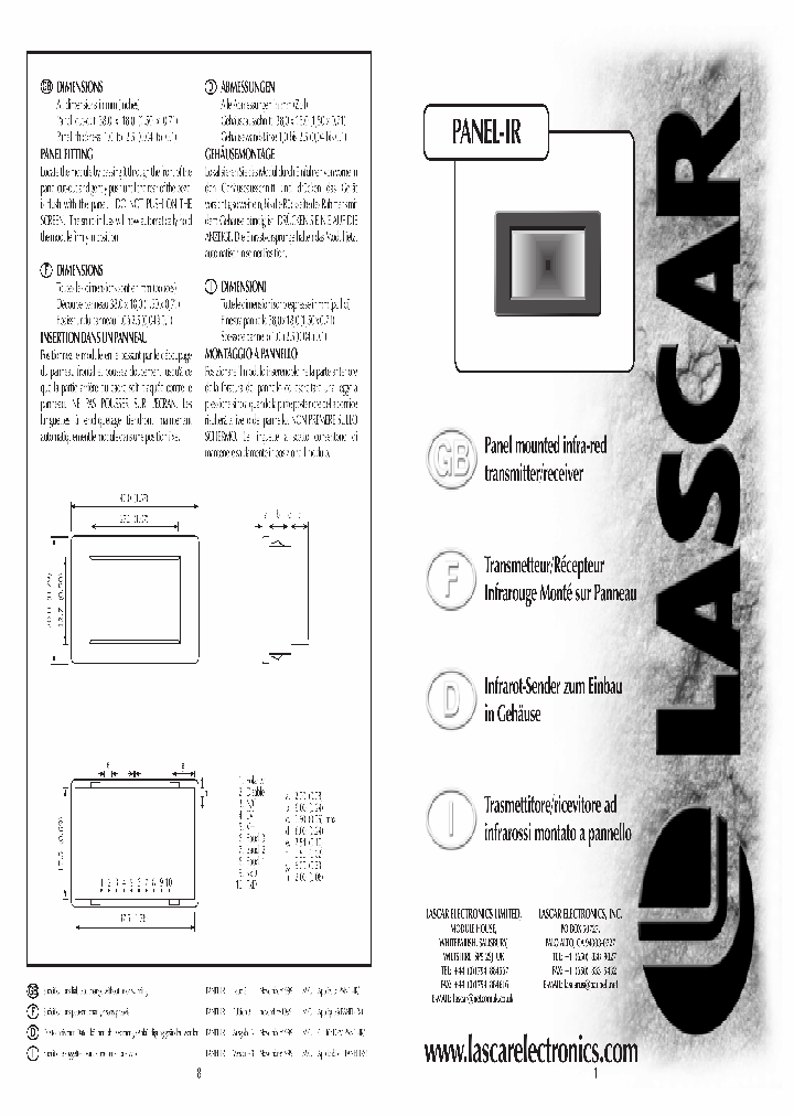 PANEL-IR_1174579.PDF Datasheet