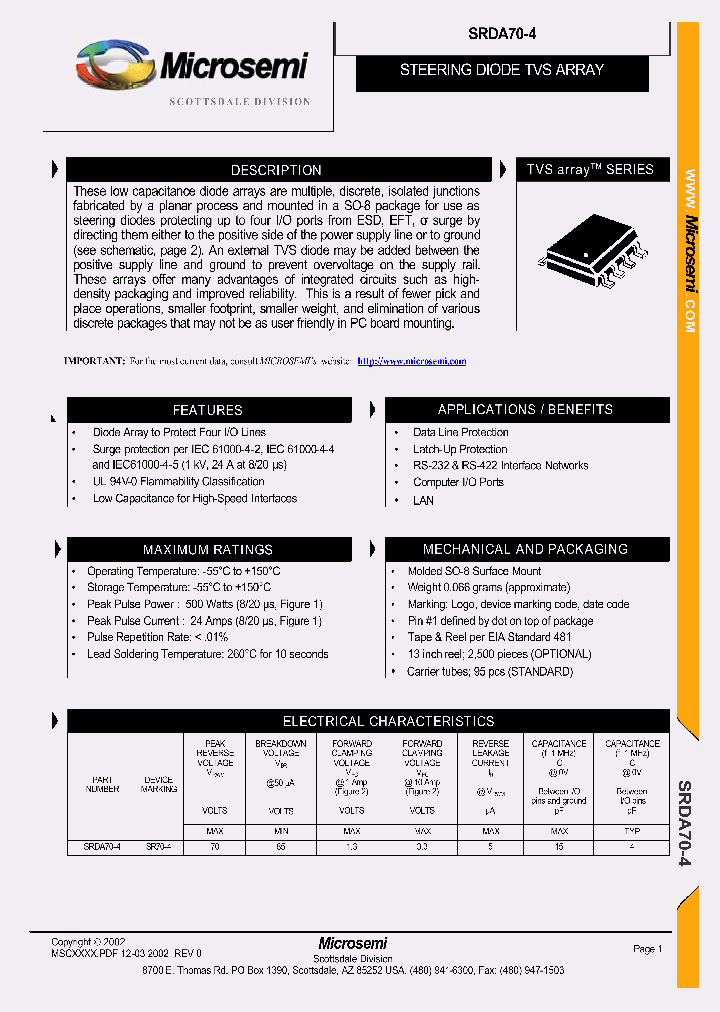 SRDA70-4_1693492.PDF Datasheet