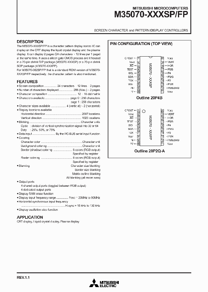 M35070-002DP_1694676.PDF Datasheet