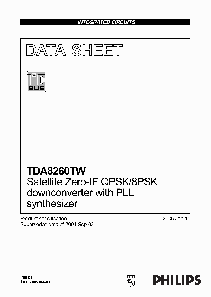 TDA8260TWC3_1697590.PDF Datasheet