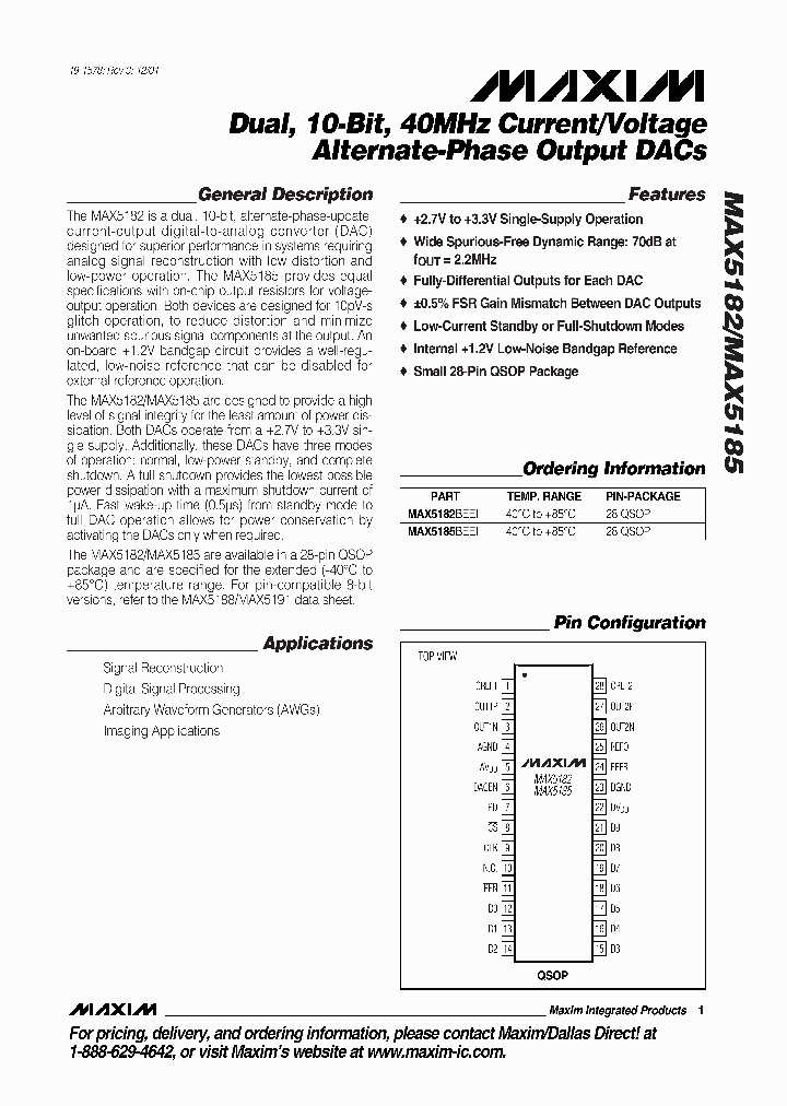 MAX5182_1699110.PDF Datasheet