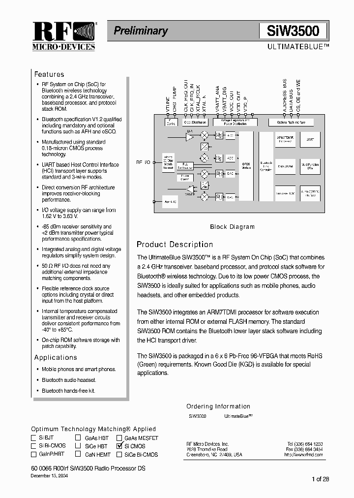 SIW3500_1698677.PDF Datasheet