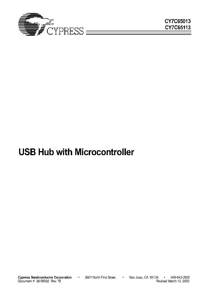 CY7C65013-PVC_1163999.PDF Datasheet