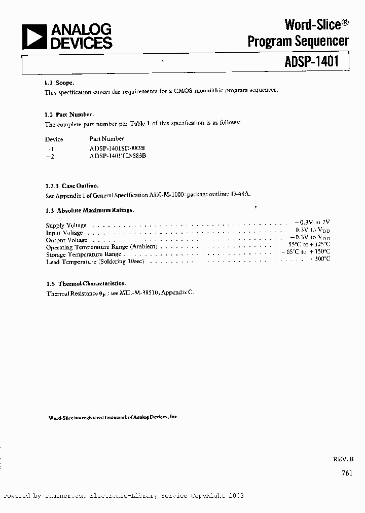 ADSP-1401SD883B_1201080.PDF Datasheet