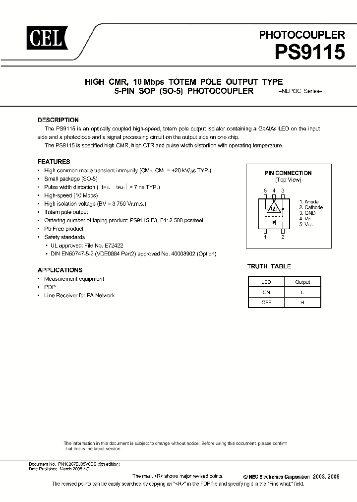 PS9115-A_1170037.PDF Datasheet
